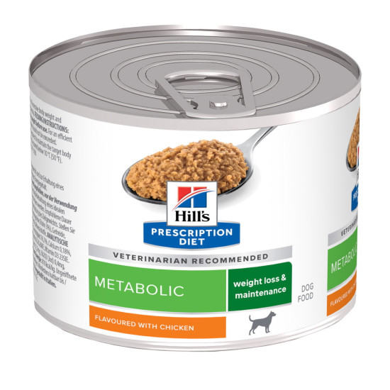 Hill’s Prescription Diet Canine Metabolic – Hrană Umedă pentru Controlul Greutății la Câini, 200g